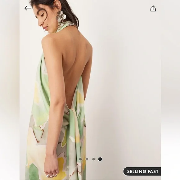 ASOS multi colored dress - Picture 4 of 4